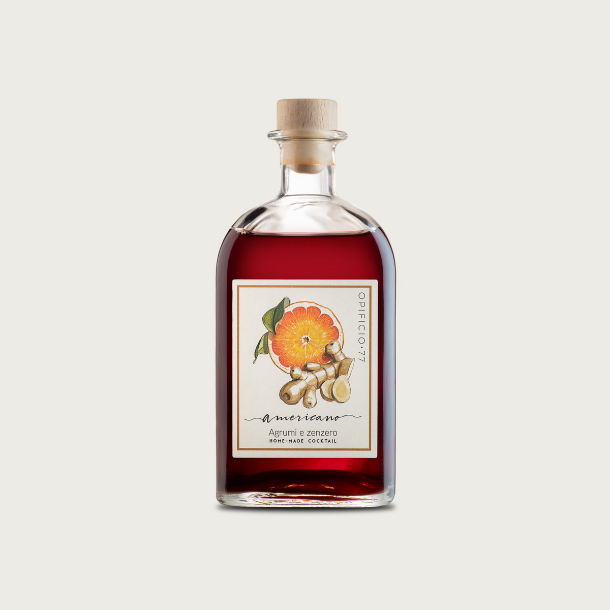 American | Citrus & Ginger | 8 Cocktail Bottle | Opificio 77