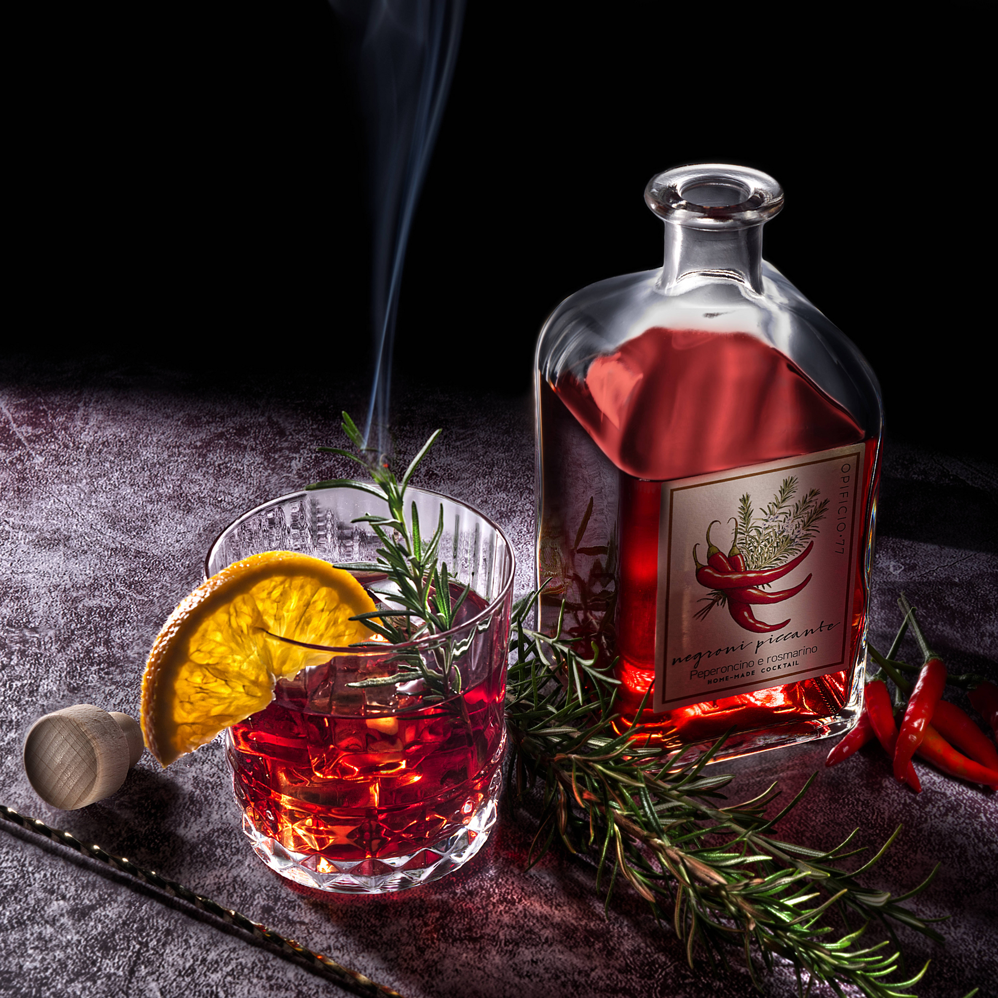 Negroni Piccante | Peperoncino e Rosmarino